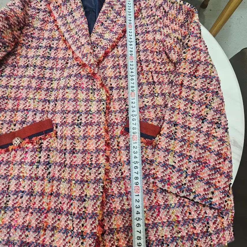 [BUNJANG] SJSJ Tweed Jacket Coat (55) / SJSJ 한섬 트위드 자켓 코트 55 여성자켓