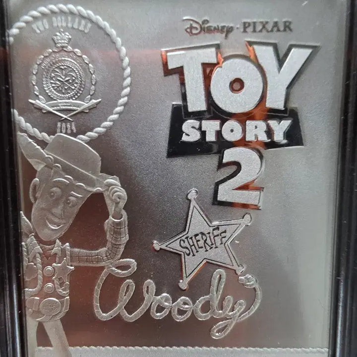 [BUNJANG] Toy Story Cowboy Crunch Cereal 1oz Silver Coin / 토이 스토리 카우보이 크런치 시리얼1온즈 은화
