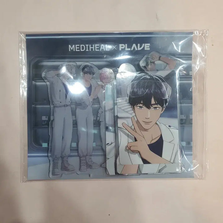 [BUNJANG] PLAVE Mediheal Photocard Set (5) + Acrylic Stand Sealed / 플레이브 메디힐 포토카드 5장  아크릴스탠드 1개 세트 미개봉