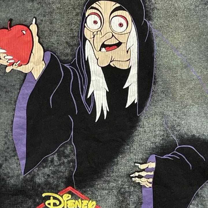 [BUNJANG] Disney Snow White Villain T-shirt / 90s 빈티지 디즈니 백설공주 마녀 빌런 티셔츠
