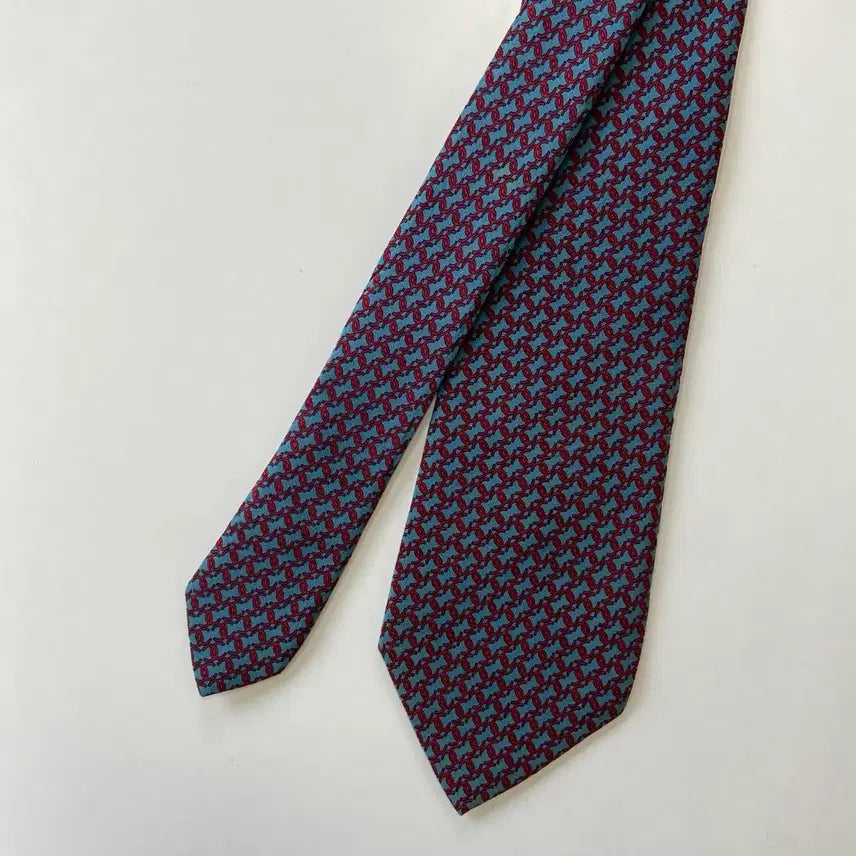 [BUNJANG] CHANEL Monogram Silk Necktie / 샤넬(CHANEL) 모노그램 명품 정품 넥타이7.8cm