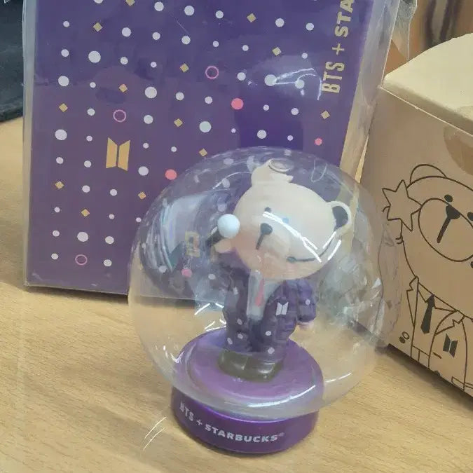 [BUNJANG] BTS Starbucks Mood Lamp &amp; Card Bundle Set / BTS스타벅스 카드, 무드등
