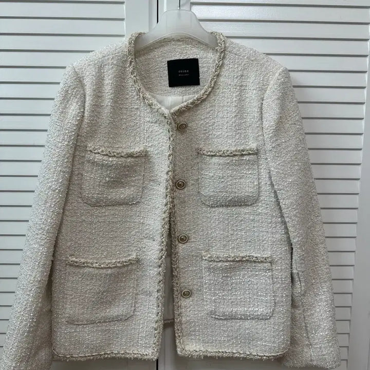 [BUNJANG] reine Black Label Tweed Jacket / reine 블랙라벨 트위드 자켓