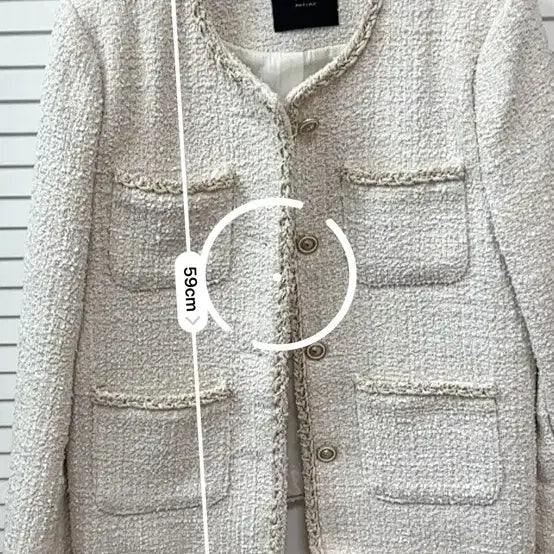 [BUNJANG] reine Black Label Tweed Jacket / reine 블랙라벨 트위드 자켓
