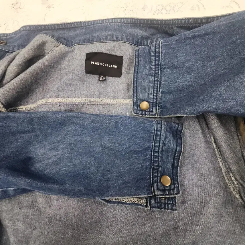 [SOLD OUT] 플라스틱 아일랜드 롱 데님 자켓/넉넉한 XS사이즈