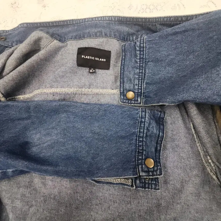 [SOLD OUT] 플라스틱 아일랜드 롱 데님 자켓/넉넉한 XS사이즈