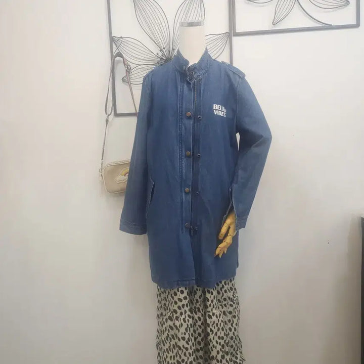 [SOLD OUT] 플라스틱 아일랜드 롱 데님 자켓/넉넉한 XS사이즈