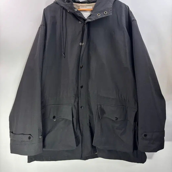 [BUNJANG] BALLOW9 Oversized Hooded Parka Black Limited Edition / [FREE] 발로우9 BALLOW9 후드 파카 블랙 오버핏 4.9