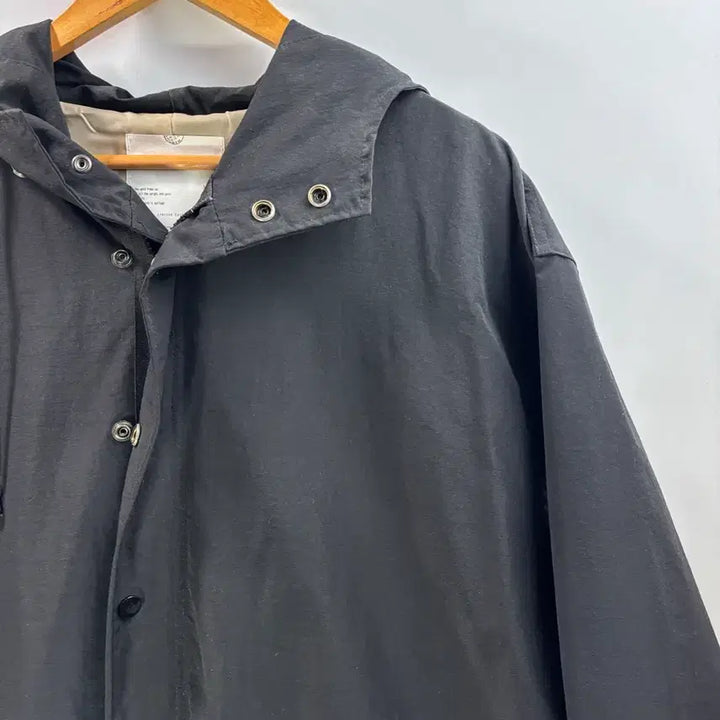 [BUNJANG] BALLOW9 Oversized Hooded Parka Black Limited Edition / [FREE] 발로우9 BALLOW9 후드 파카 블랙 오버핏 4.9