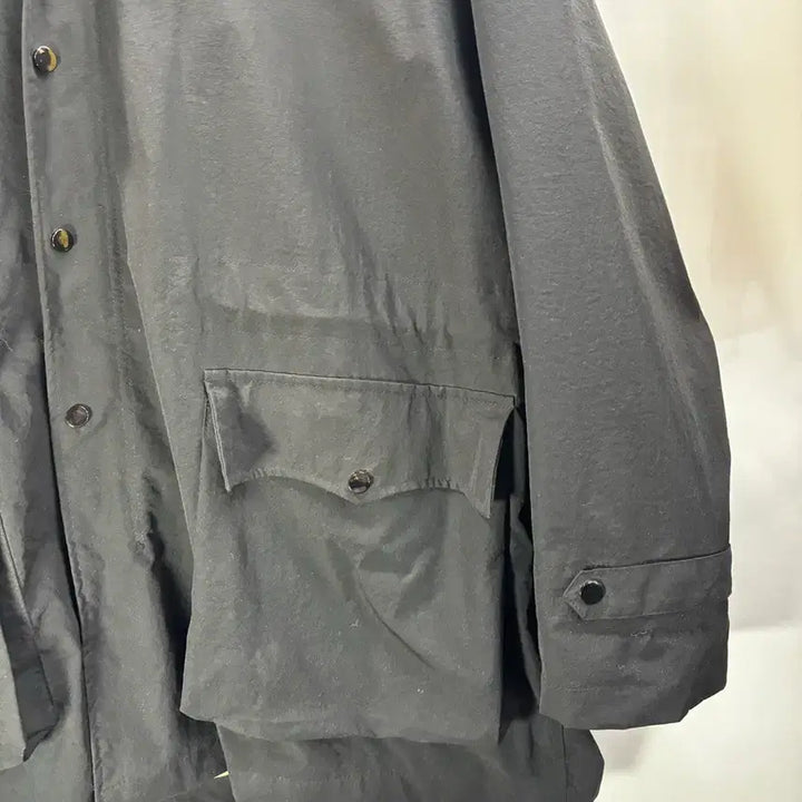 [BUNJANG] BALLOW9 Oversized Hooded Parka Black Limited Edition / [FREE] 발로우9 BALLOW9 후드 파카 블랙 오버핏 4.9