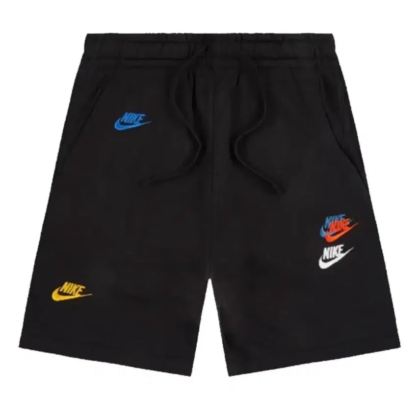 [BUNJANG] Nike Multi Swoosh Shorts Black/Grey / 나이키 멀티 스우시 반바지 새상품 블랙/그레이