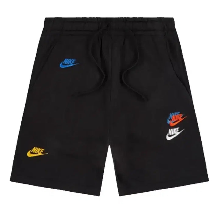 [BUNJANG] Nike Multi Swoosh Shorts Black/Grey / 나이키 멀티 스우시 반바지 새상품 블랙/그레이