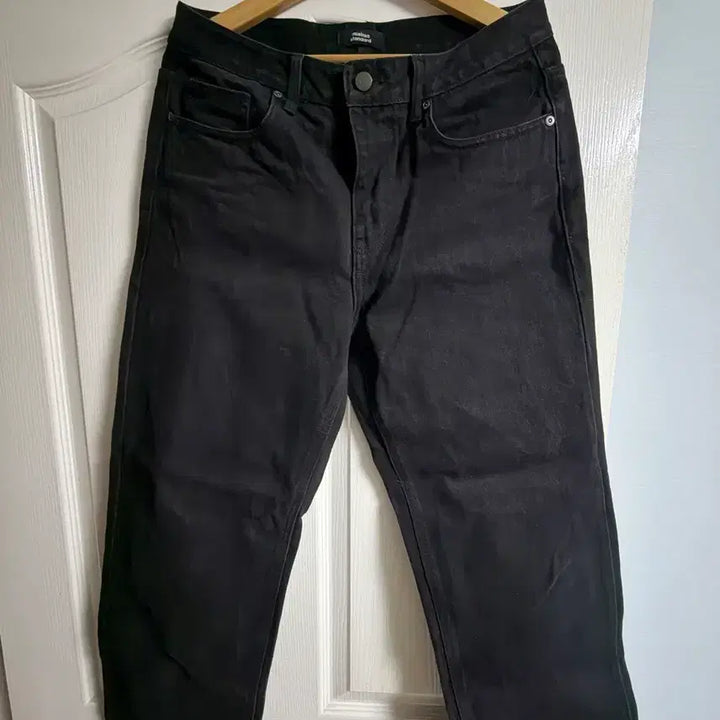 [BUNJANG] Musinsa Standard Regular Fit Denim Pants Black / [31 size] 무신사스탠다드 레귤러 핏 데님 팬츠 블랙