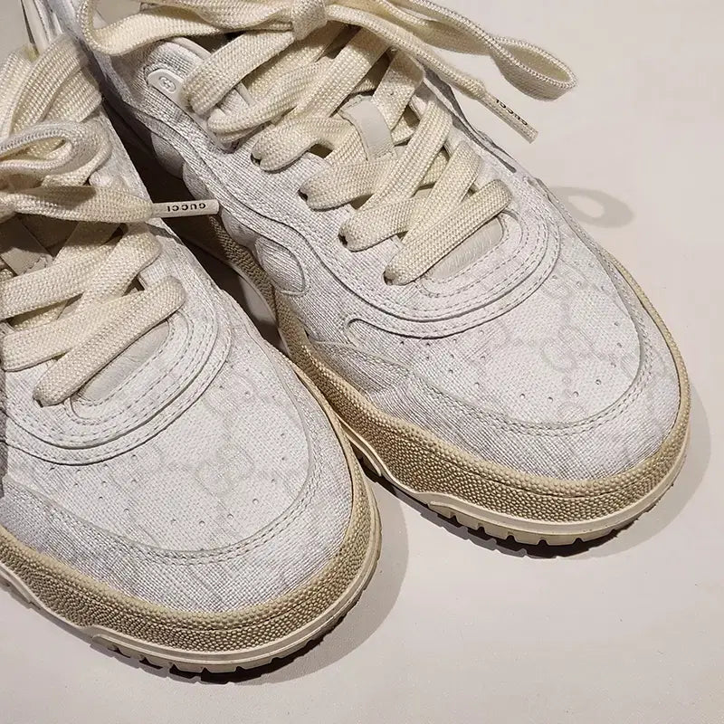 [BUNJANG] Gucci Rive Gauche White Canvas Women&