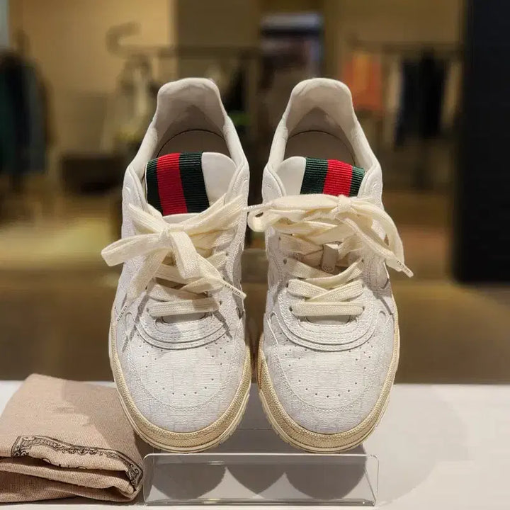 [BUNJANG] Gucci Rive Gauche White Canvas Women&