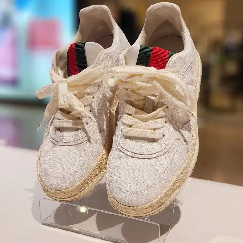 [BUNJANG] Gucci Rive Gauche White Canvas Women&