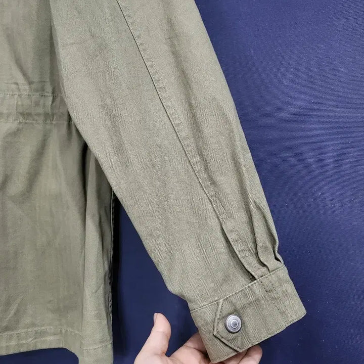 [BUNJANG] Vintage Style Khaki Oversized Jacket / 체크 오버핏 자켓