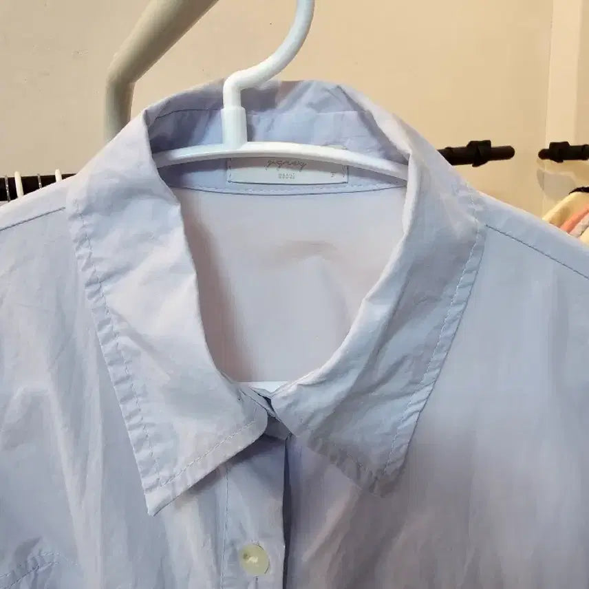 [BUNJANG] Light Blue Oversized Shirt / 연청색 남방 셔츠