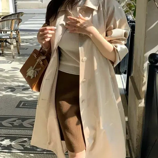 [BUNJANG] Lapla Kayson Trench Coat / 라플라 케이슨 트렌치