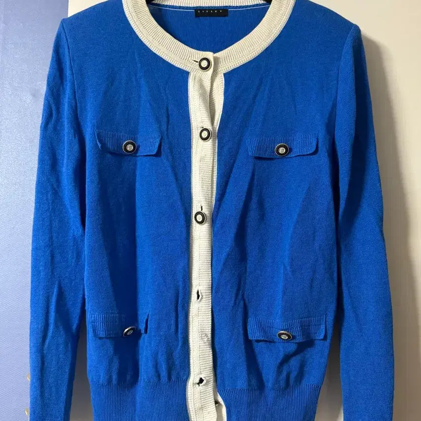 [BUNJANG] Sisley Blue Cardigan / 시슬리 가디건 F