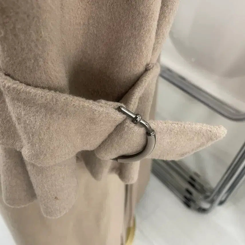 [BUNJANG] G by Izzat Da Semi-long Wool Coat / 지바이지센롱코트 울베이지