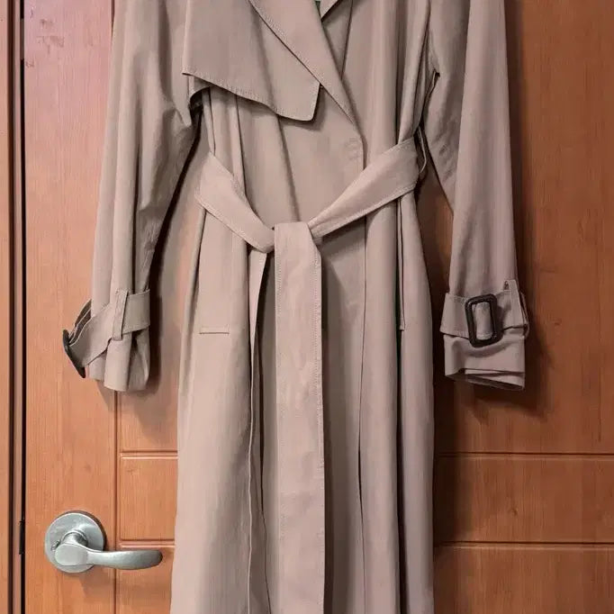 [BUNJANG] Unbranded Beige Long Trench Coat - Women&