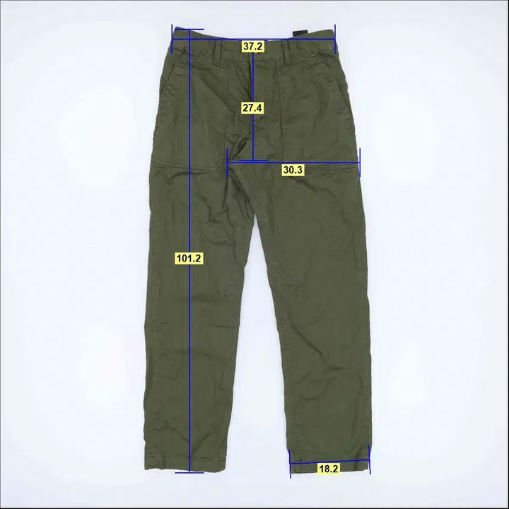 [SOLD OUT] [M] 유니폼브릿지 카키 면팬츠 1219H2