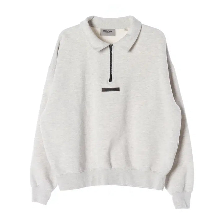 [BUNJANG] Fear of God Essentials Mock Neck Half Zip Sweatshirt / 에센셜 피어 오브 갓 21SS 모크넥 하프집 맨투맨 공용
