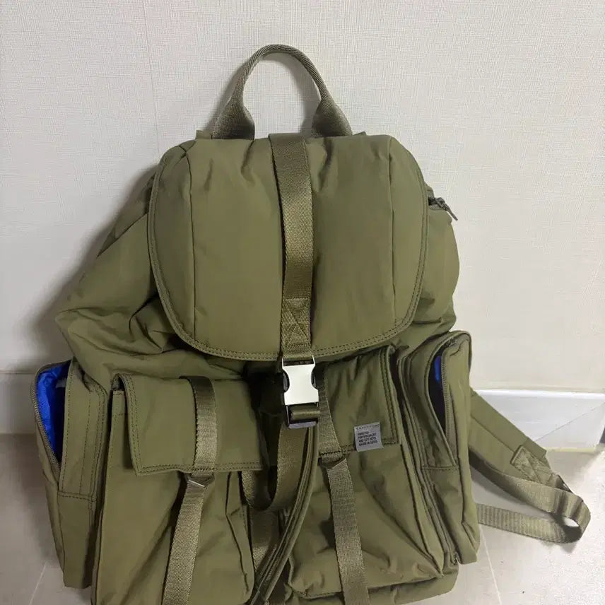 [BUNJANG] SEEETCH 003 M Olive Green Rucksack / SEEETCH RUCKSACK 003 M Olive Green
