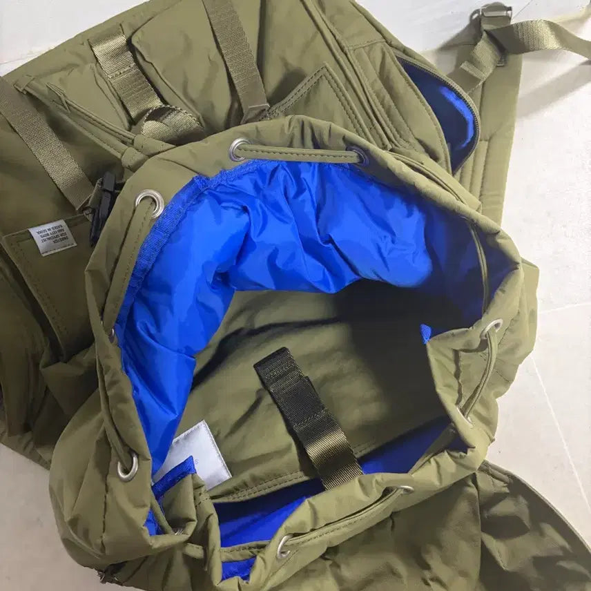 [BUNJANG] SEEETCH 003 M Olive Green Rucksack / SEEETCH RUCKSACK 003 M Olive Green
