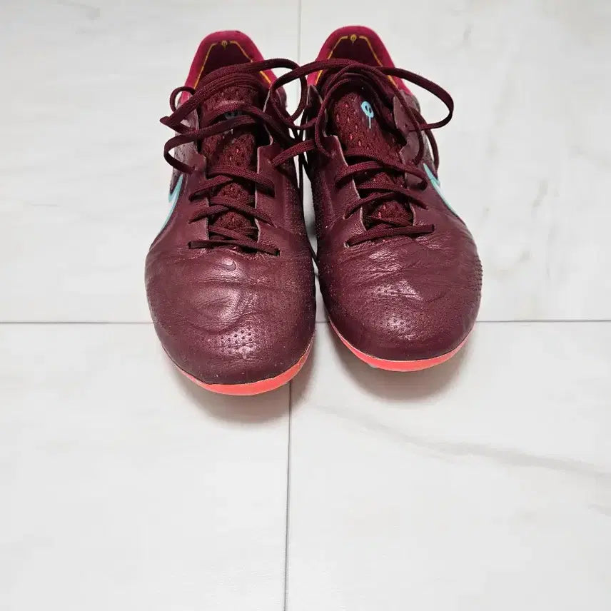 [BUNJANG] Nike Tiempo 9 AG Soccer Cleats / 나이키 티엠포9 축구화 ag, 선수용 최상급, 265사이즈