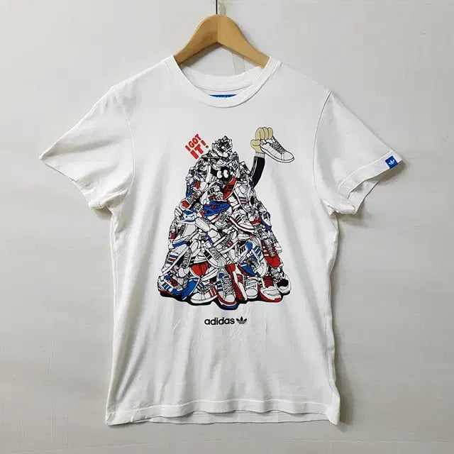 [BUNJANG] Adidas Originals Graphic T-Shirt / 아디다스 오리지널스 그래픽 티셔츠