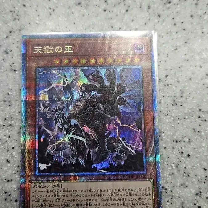 [BUNJANG] Cheonokui Wang Japanese Version S-Rank Trading Card / 천옥의왕 일판 프싴 s급