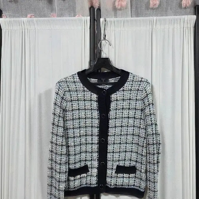 [BUNJANG] T Tahari Tweed Cardigan / 타하리가디건(S/P)
