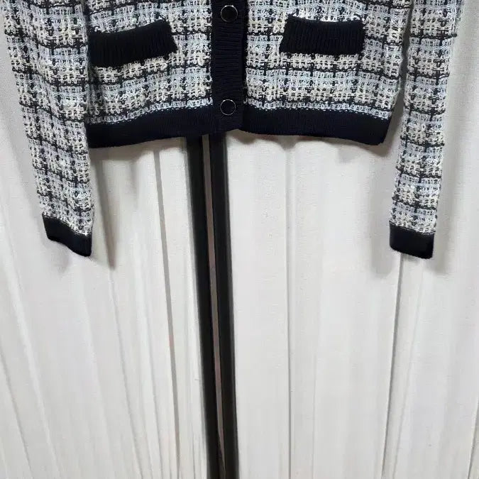 [BUNJANG] T Tahari Tweed Cardigan / 타하리가디건(S/P)