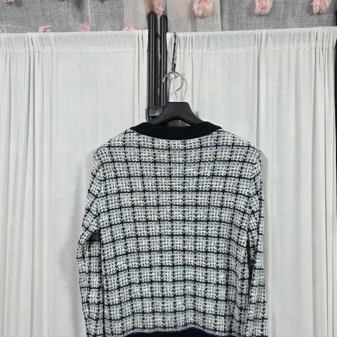 [BUNJANG] T Tahari Tweed Cardigan / 타하리가디건(S/P)