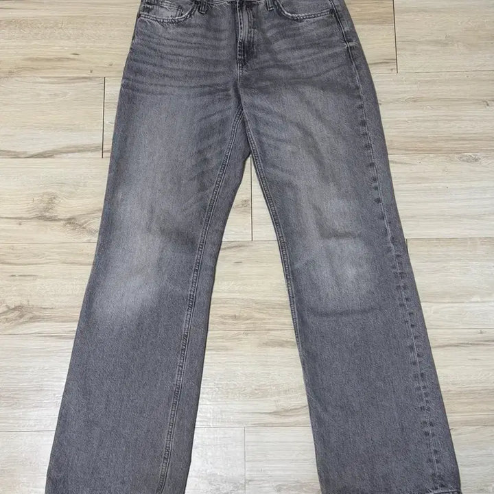 [BUNJANG] ZARA Gray Wide Jeans / 자라 청바지 그레이 와이드