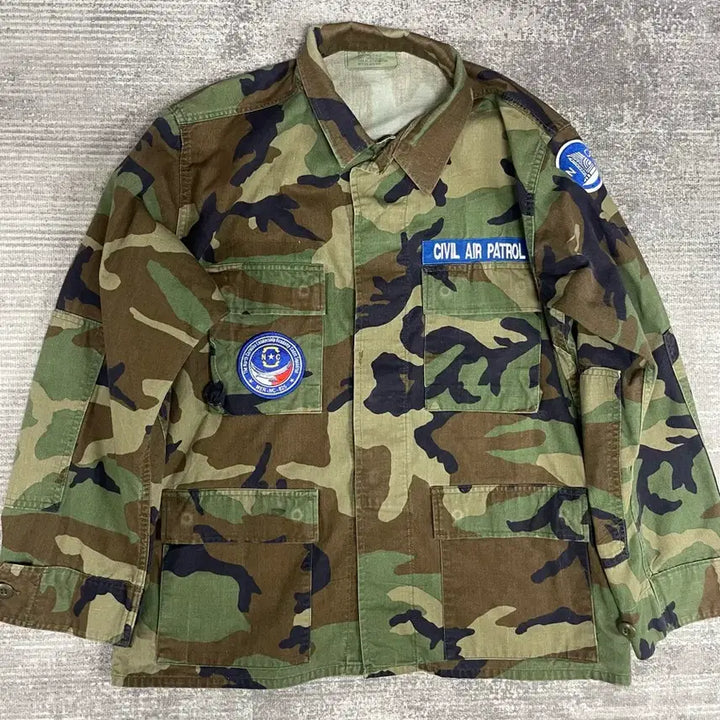 [BUNJANG] US Army Woodland BDU Jacket / 90s US ARMY WOODLAND BDU