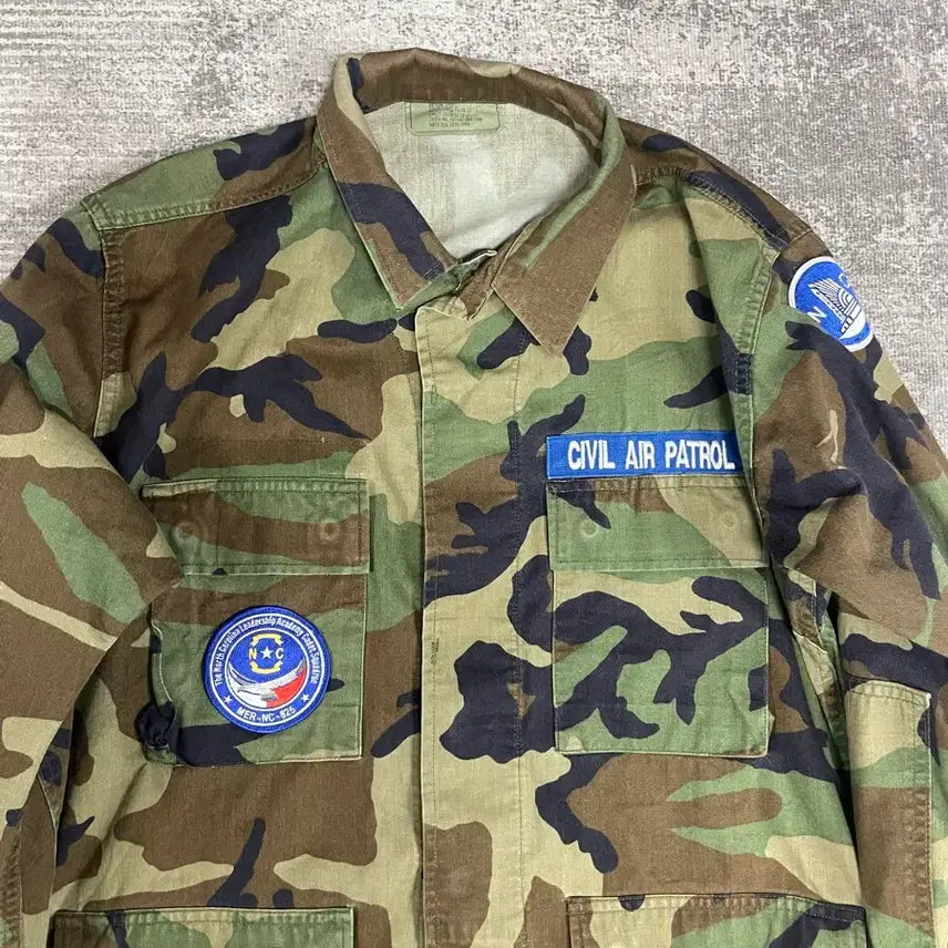 [BUNJANG] US Army Woodland BDU Jacket / 90s US ARMY WOODLAND BDU