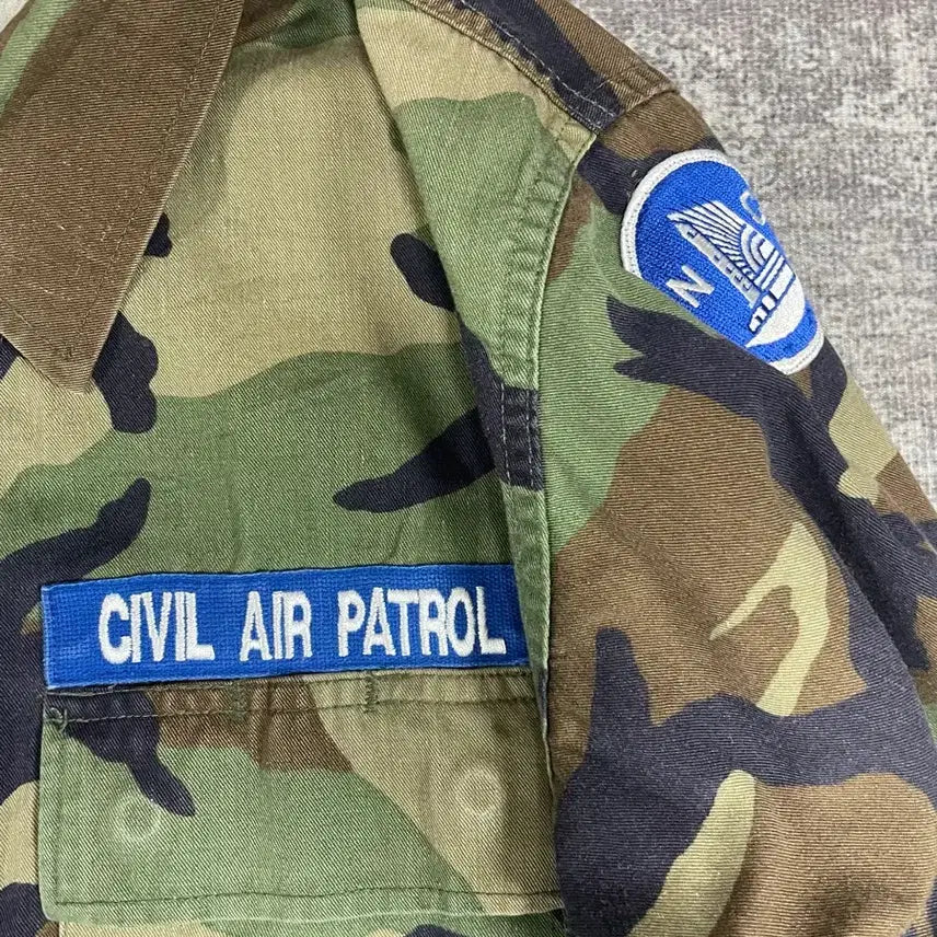 [BUNJANG] US Army Woodland BDU Jacket / 90s US ARMY WOODLAND BDU
