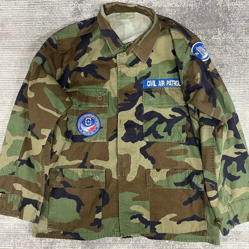 [BUNJANG] US Army Woodland BDU Jacket / 90s US ARMY WOODLAND BDU