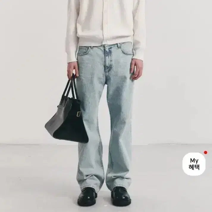 [BUNJANG] Dunst Low-Rise Denim Light Blue M / [M]던스트 로우라이즈 데님 라이트 블루 M