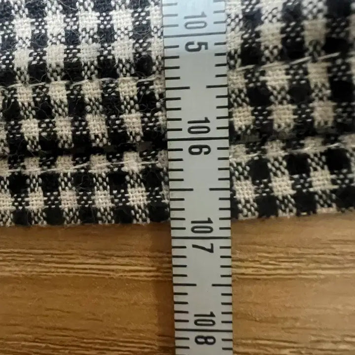 [BUNJANG] Gingham Check Lace Mini Dress / 체크 깅엄 레이스 원피스 1095