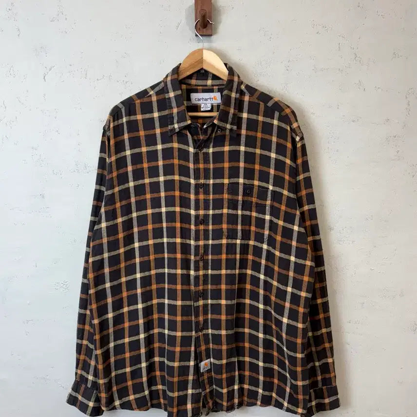 [BUNJANG] Carhartt 90s Vintage Check Shirt / [XL] 칼하트 90s 빈티지 체크셔츠