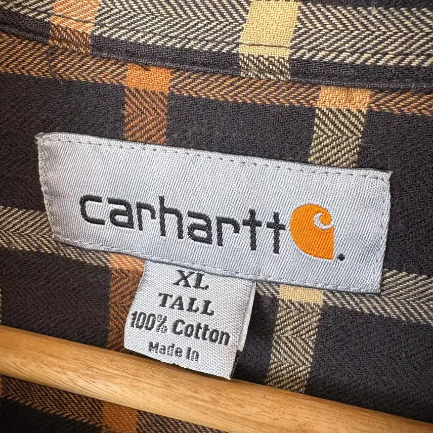 [BUNJANG] Carhartt 90s Vintage Check Shirt / [XL] 칼하트 90s 빈티지 체크셔츠