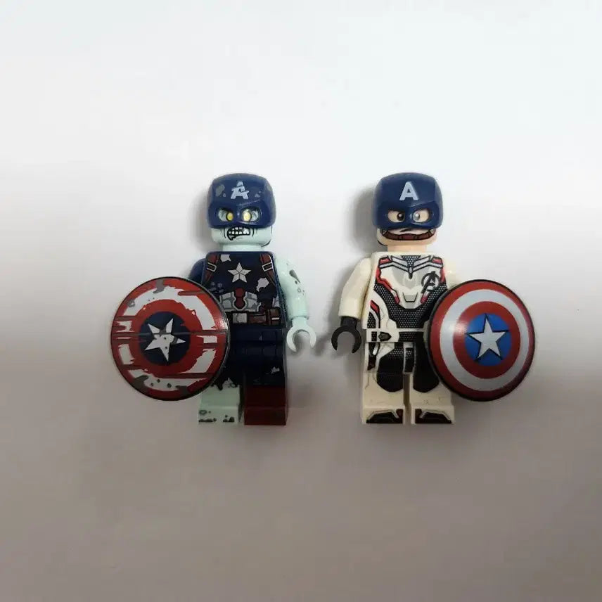 [BUNJANG] Lego Captain America Zombie &amp; Quantum Suit Bundle Set / 레고 캡틴아메리카 미니피규어 2종 일괄