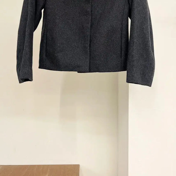 [BUNJANG] Marni Charcoal Wool Blend Oversized Collar Jacket / 마르니 차콜 울 블랜드 오버사이즈 칼라 자켓