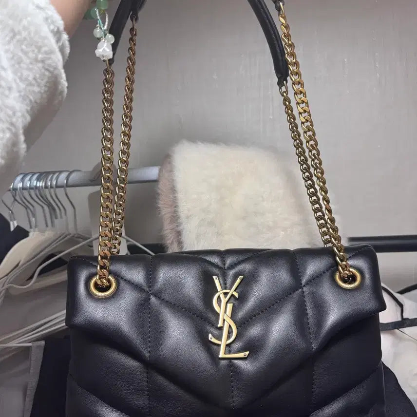 [SOLD OUT] 블랙 금장 체인백