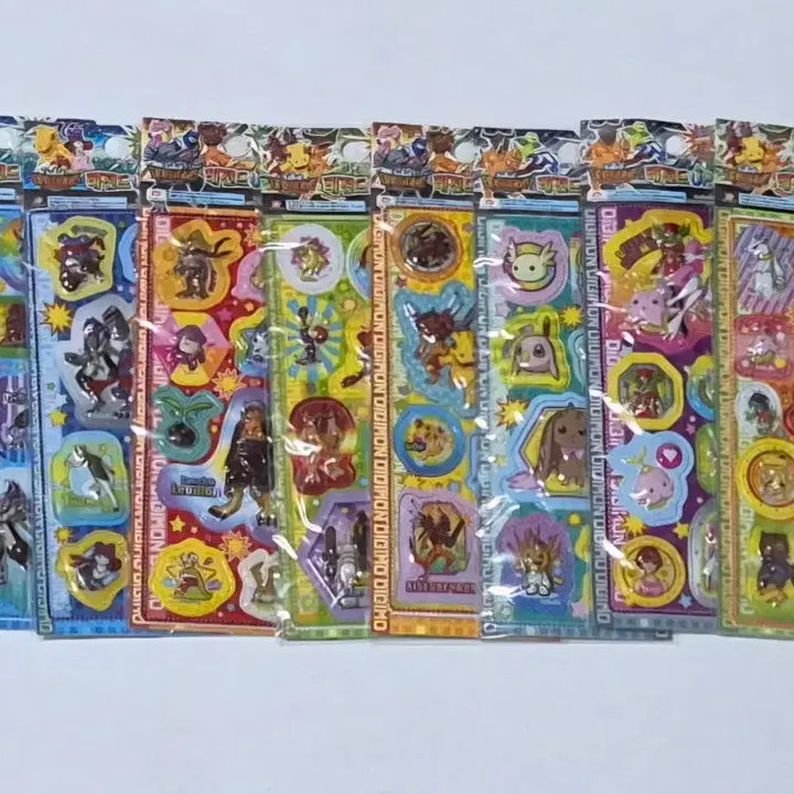 [BUNJANG] Digimon 3D Sticker (Select One of Six) / 고전 디지몬 입체 스티커(6종중 택1)