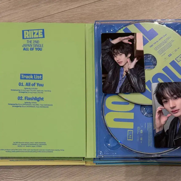 [BUNJANG] RIIZE Anton All of You DVD Photocard / [앤톤 세트] 라이즈 올옵유 All of You DVD판 단순개봉